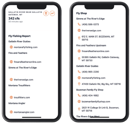 App On Phones Reports Shops