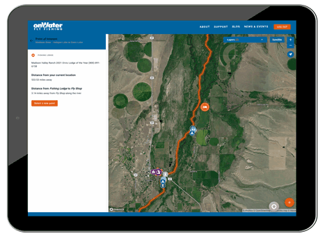 App on Tablet Lodging